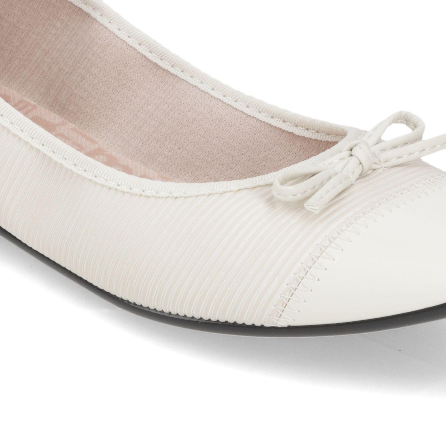 Ballerina Moleca Blanco-5