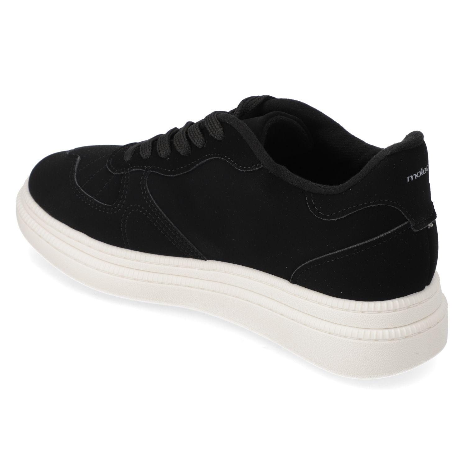 Zapatillas Casuales Negro Moleca-3