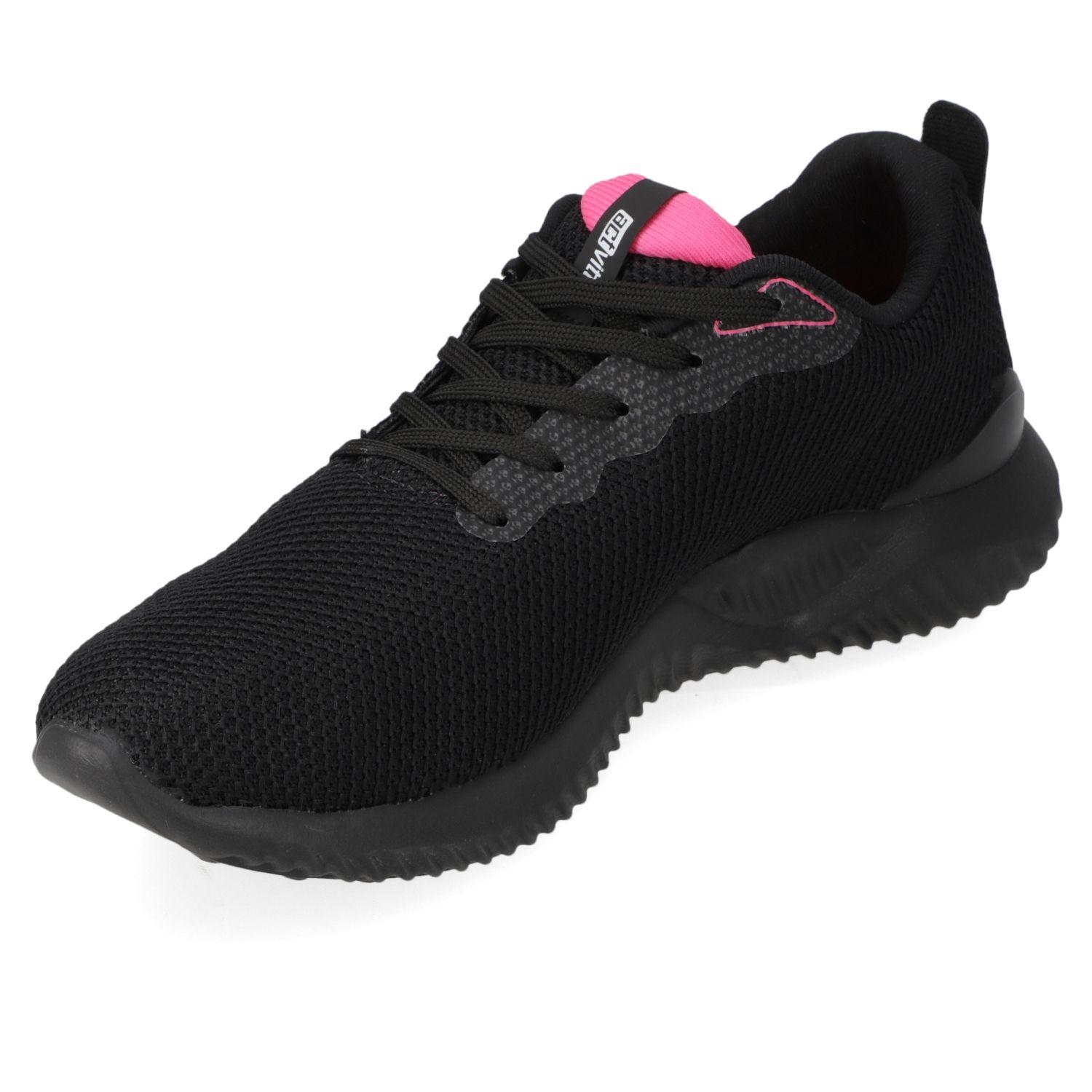 Zapatilla Deportiva Actvitta Negro Malla  Negro 01/Negro 01/Transp-2