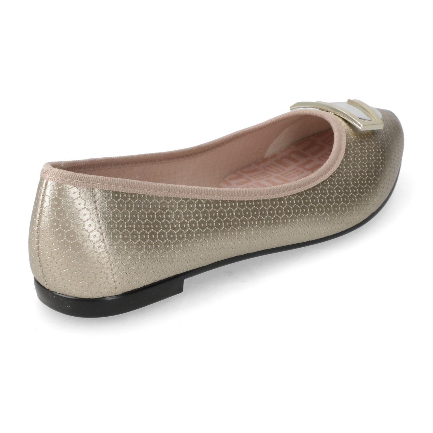 Ballerina Moleca Dorado Metalico 15943-3