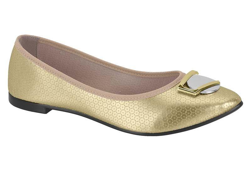 Ballerina Moleca Dorado Metalico 15943-5