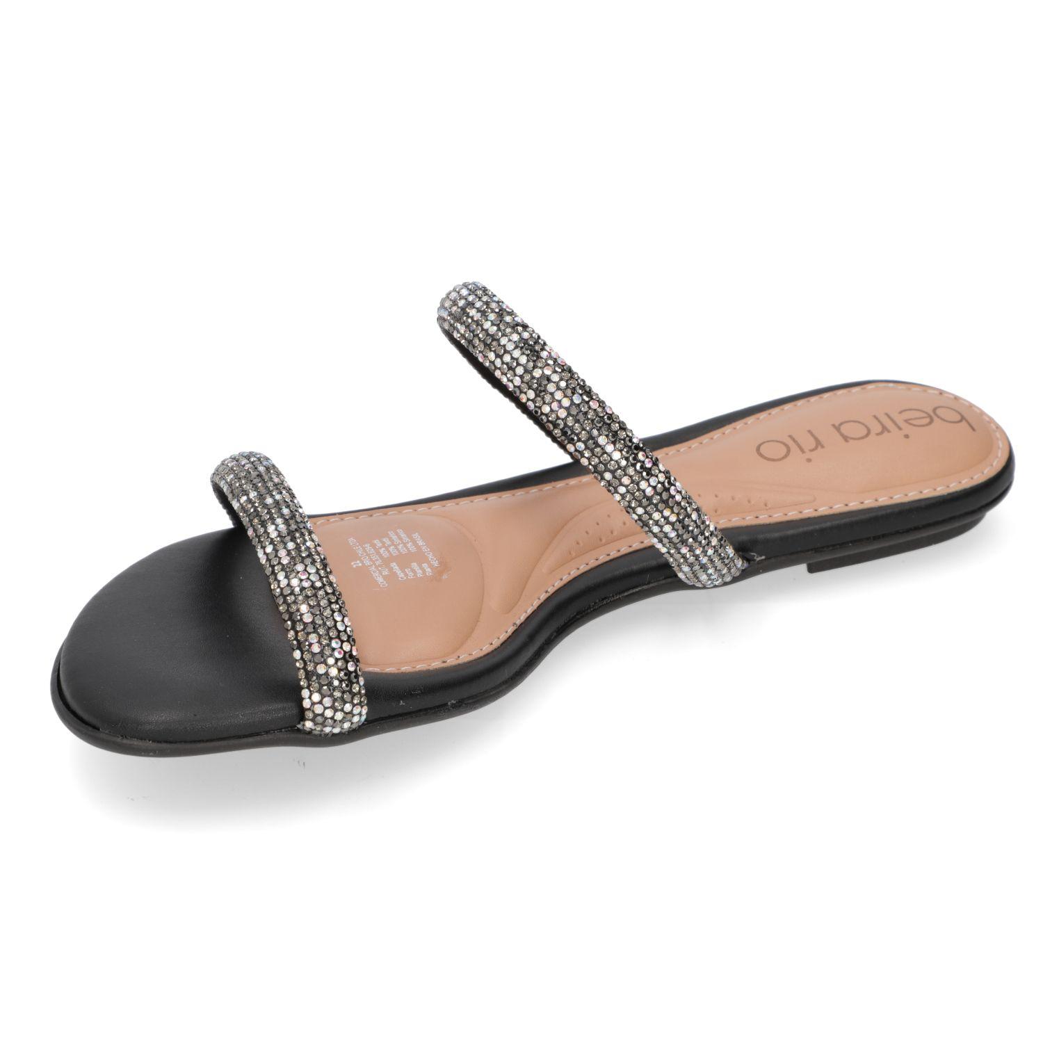 Sandalia Plana Beira Rio Negro 15672-2