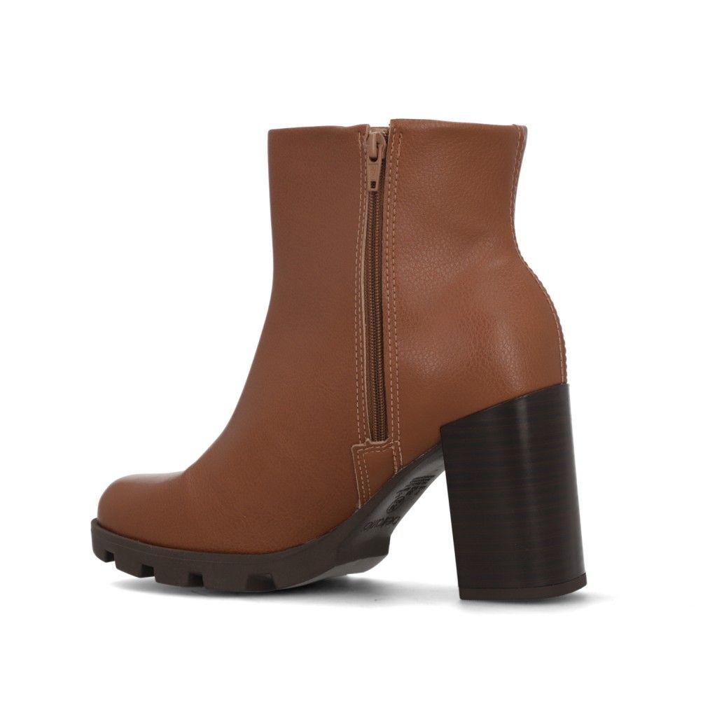 Botin Mujer Cafe 9074-100- Beira Rio-4