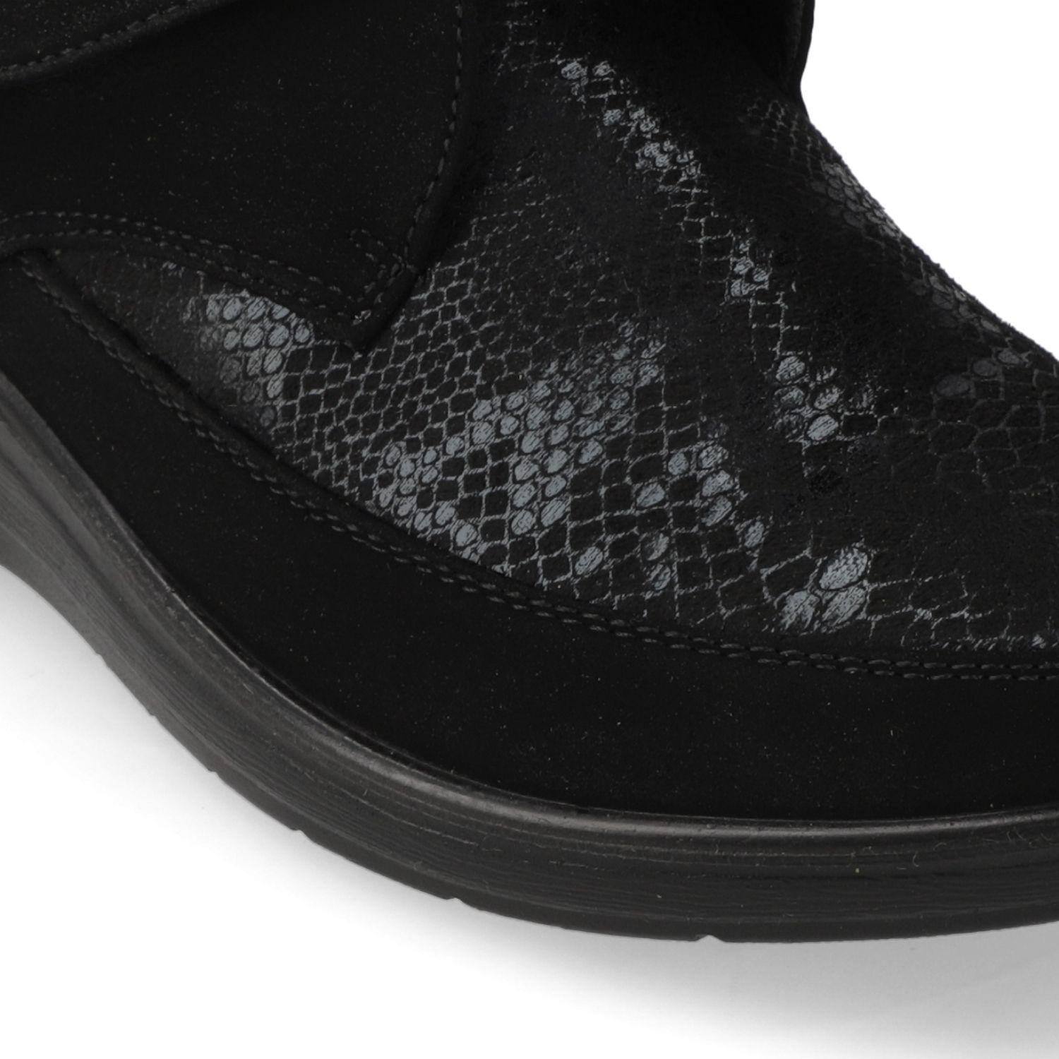 Botin Taco New Walk Negro 14993-4