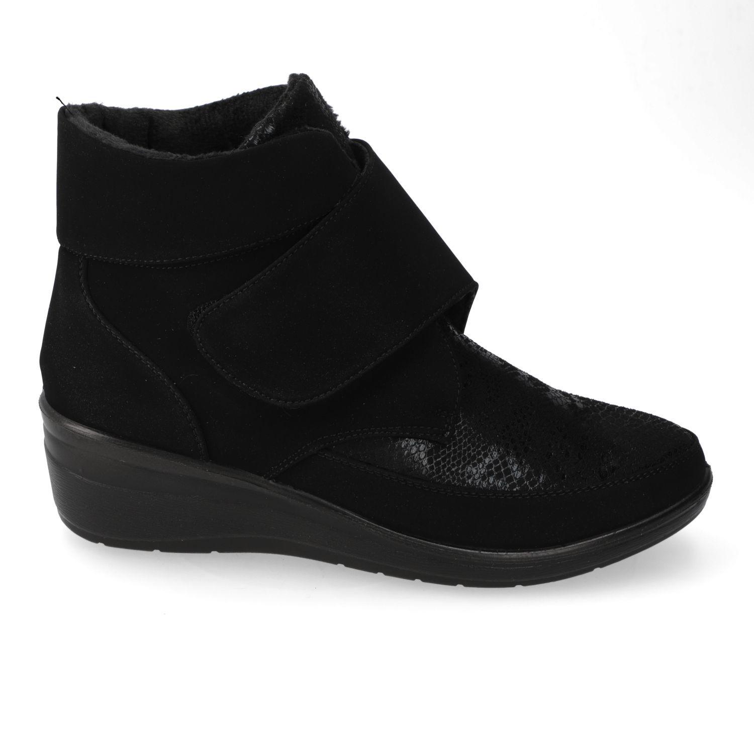 Botin Taco New Walk Negro 14993-1