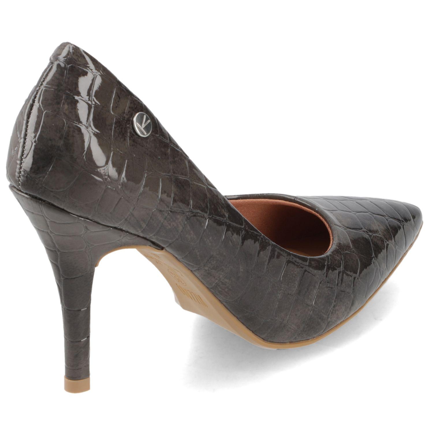 Zapato Stiletto Textura Gris Vizzano-4