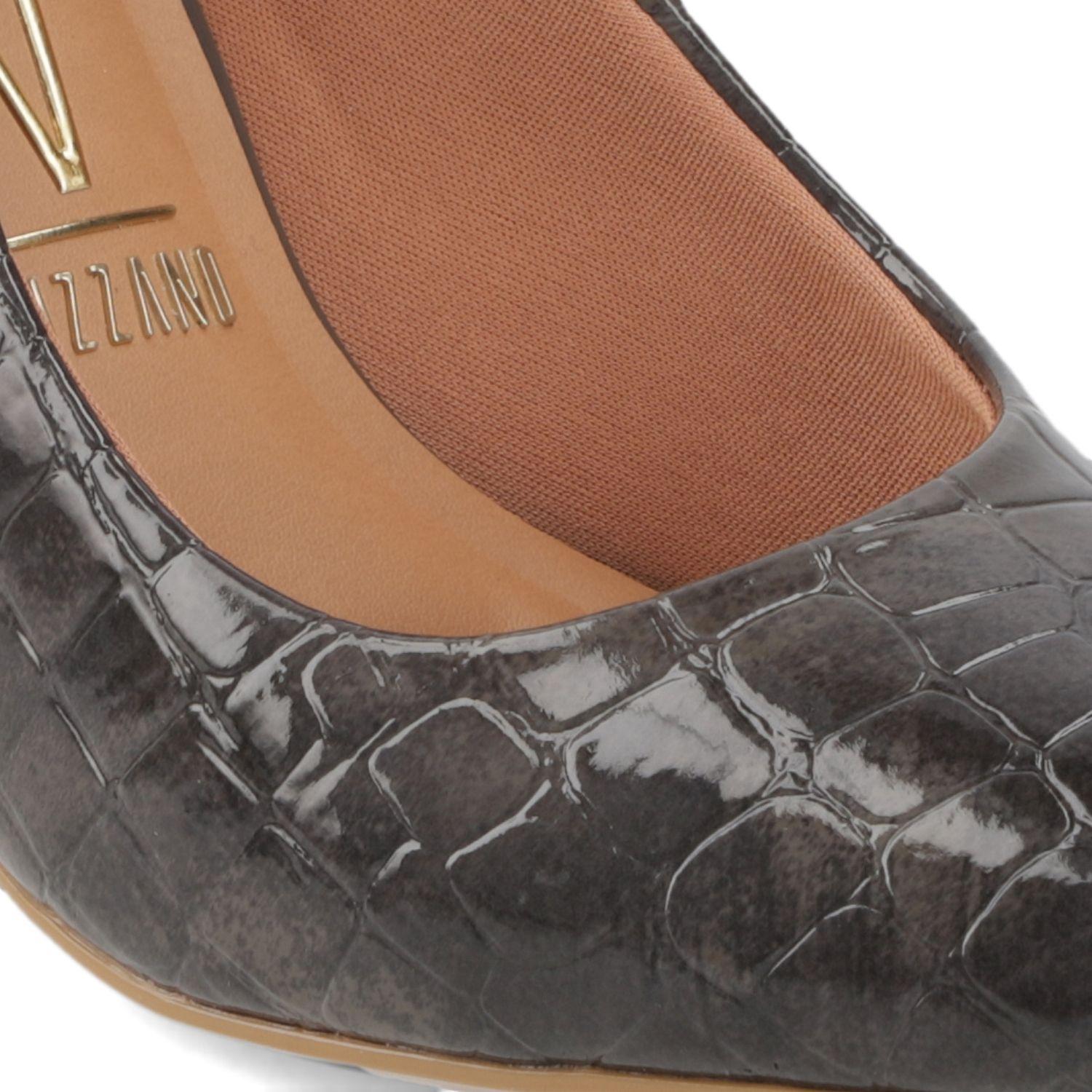 Zapato Stiletto Textura Gris Vizzano-5