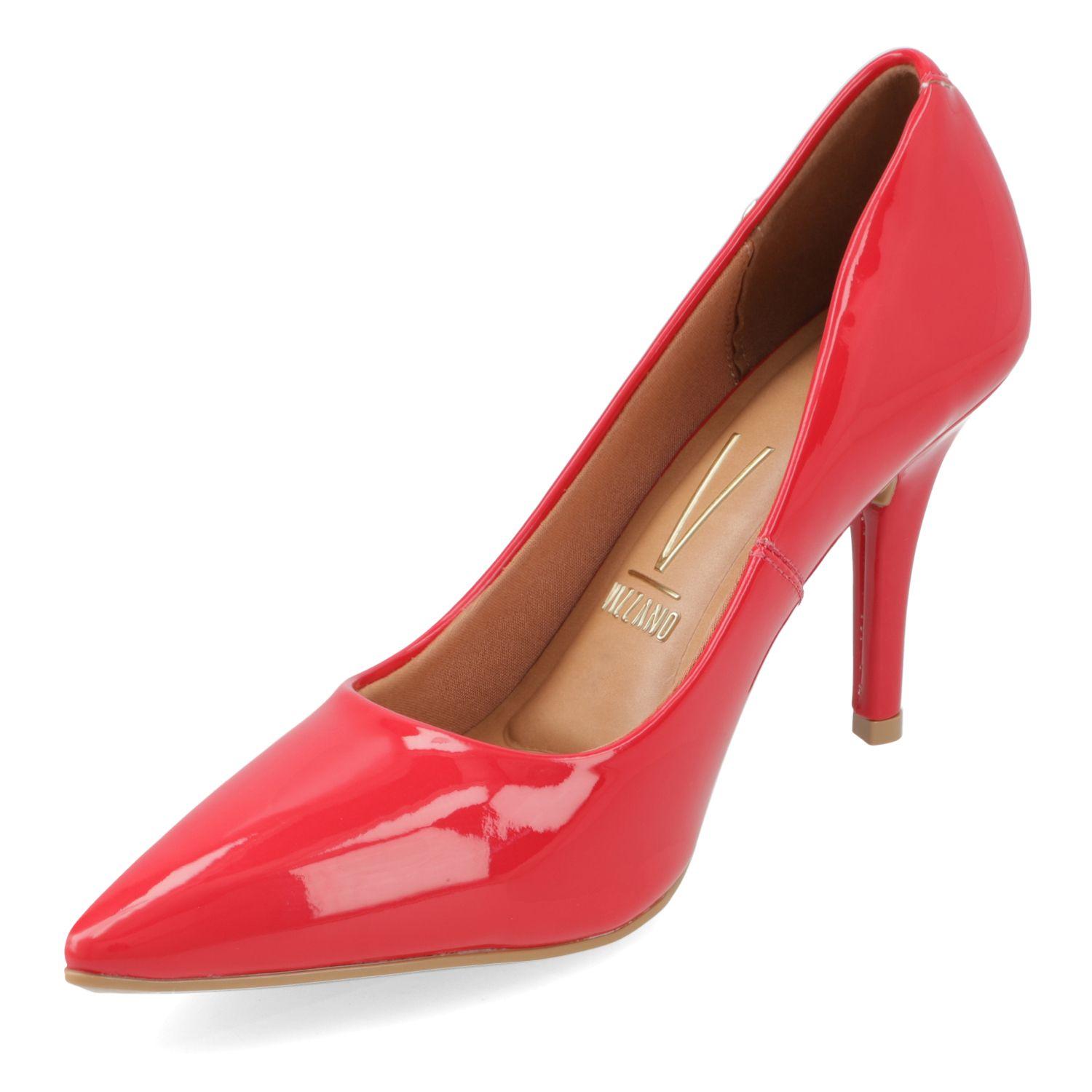 Zapato De Mujer Taco Aguja Stiletto Rojo 1184-1 - Vizzano-2