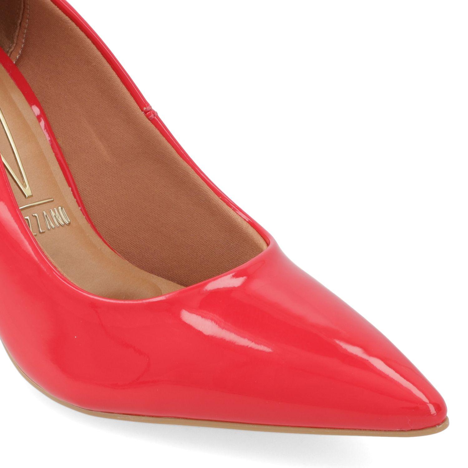 Zapato De Mujer Taco Aguja Stiletto Rojo 1184-1 - Vizzano-5
