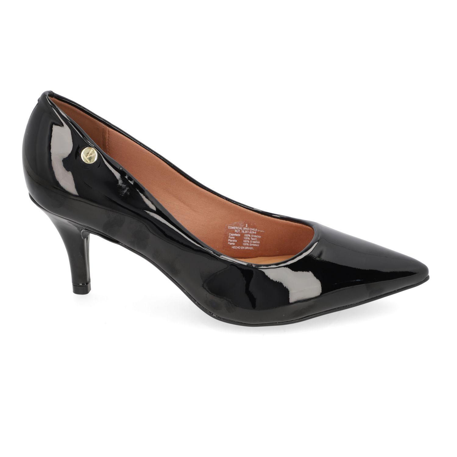 Zapato Mujer Taco Aguja Stiletto Negro 1185-702- Vizzano-0