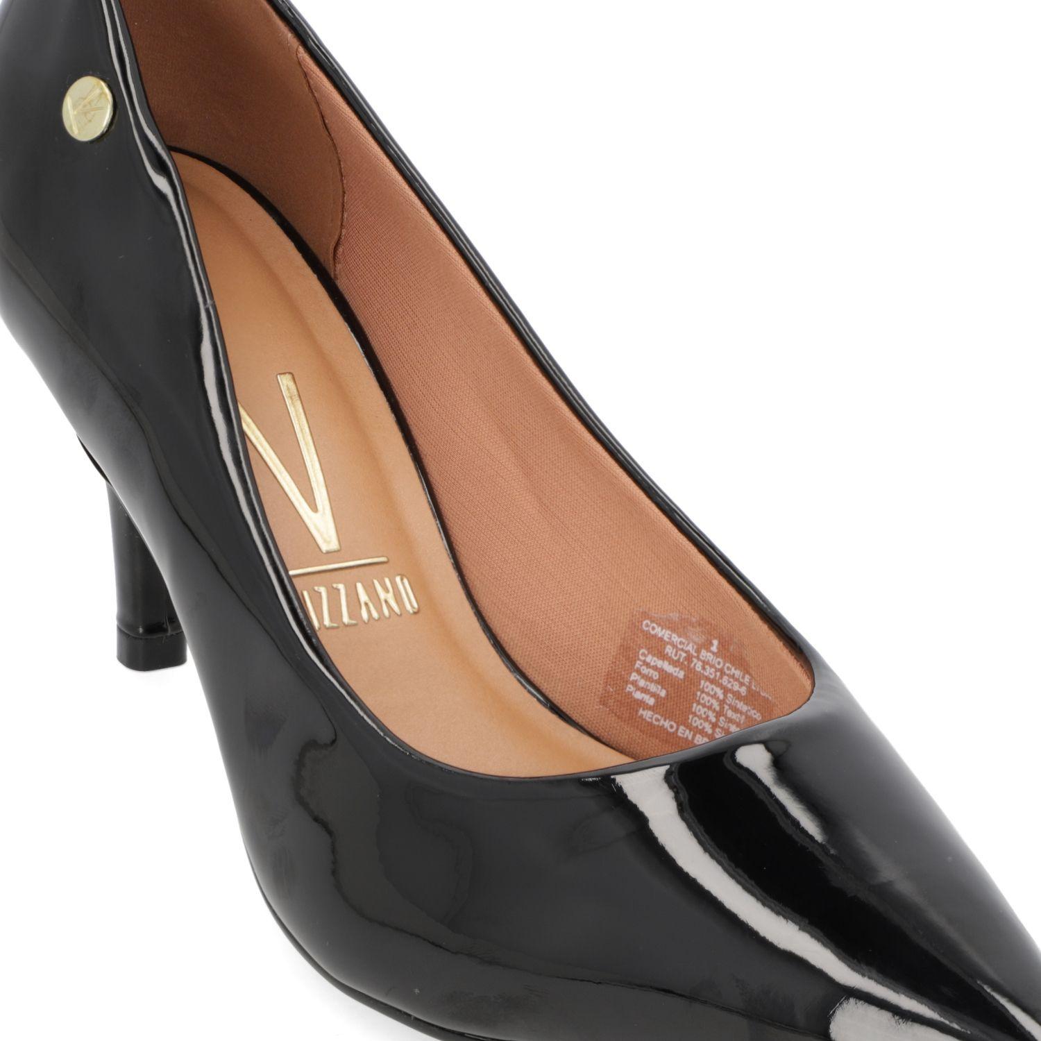 Zapato Mujer Taco Aguja Stiletto Negro 1185-702- Vizzano-4