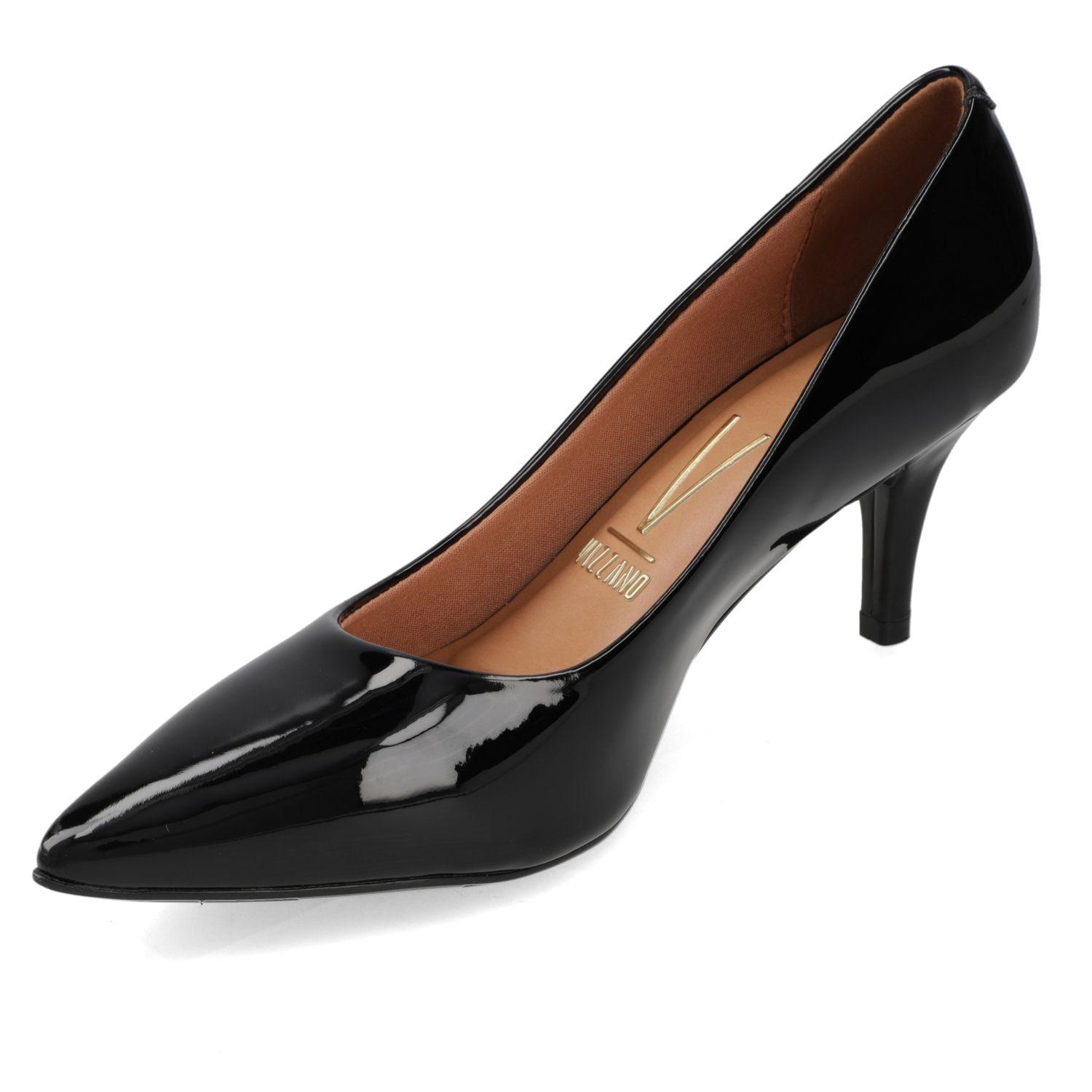 Zapato Vizzano Mujer Taco Aguja Stiletto Negro-2