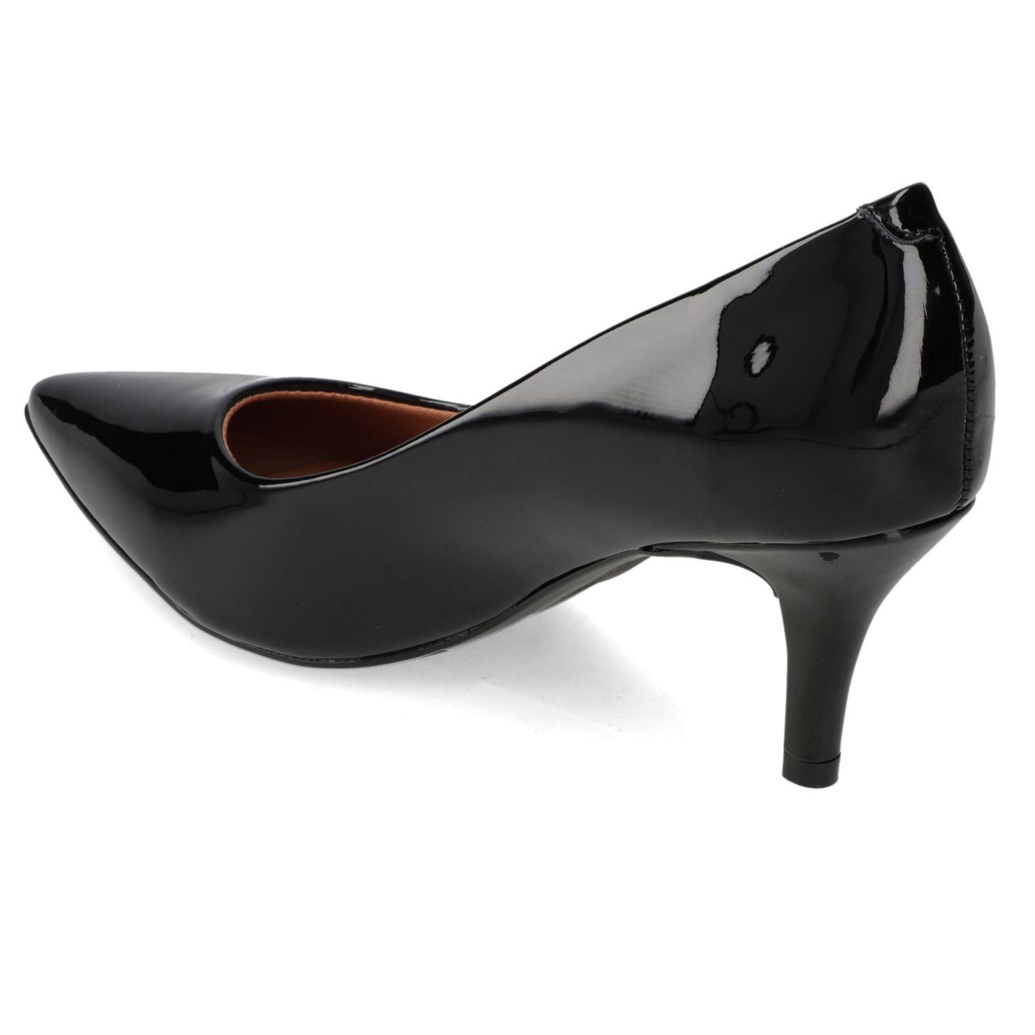 Zapato Vizzano Mujer Taco Aguja Stiletto Negro-3