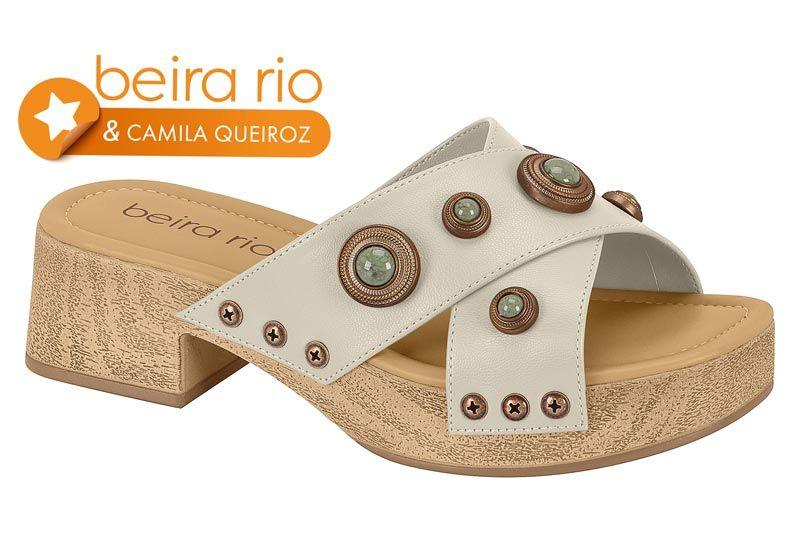 Sandalia Taco Beira Rio 17101-6
