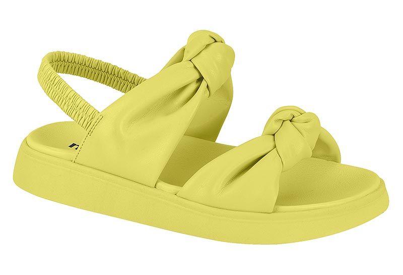 Sandalia Plana Moleca Amarillo 10857-5