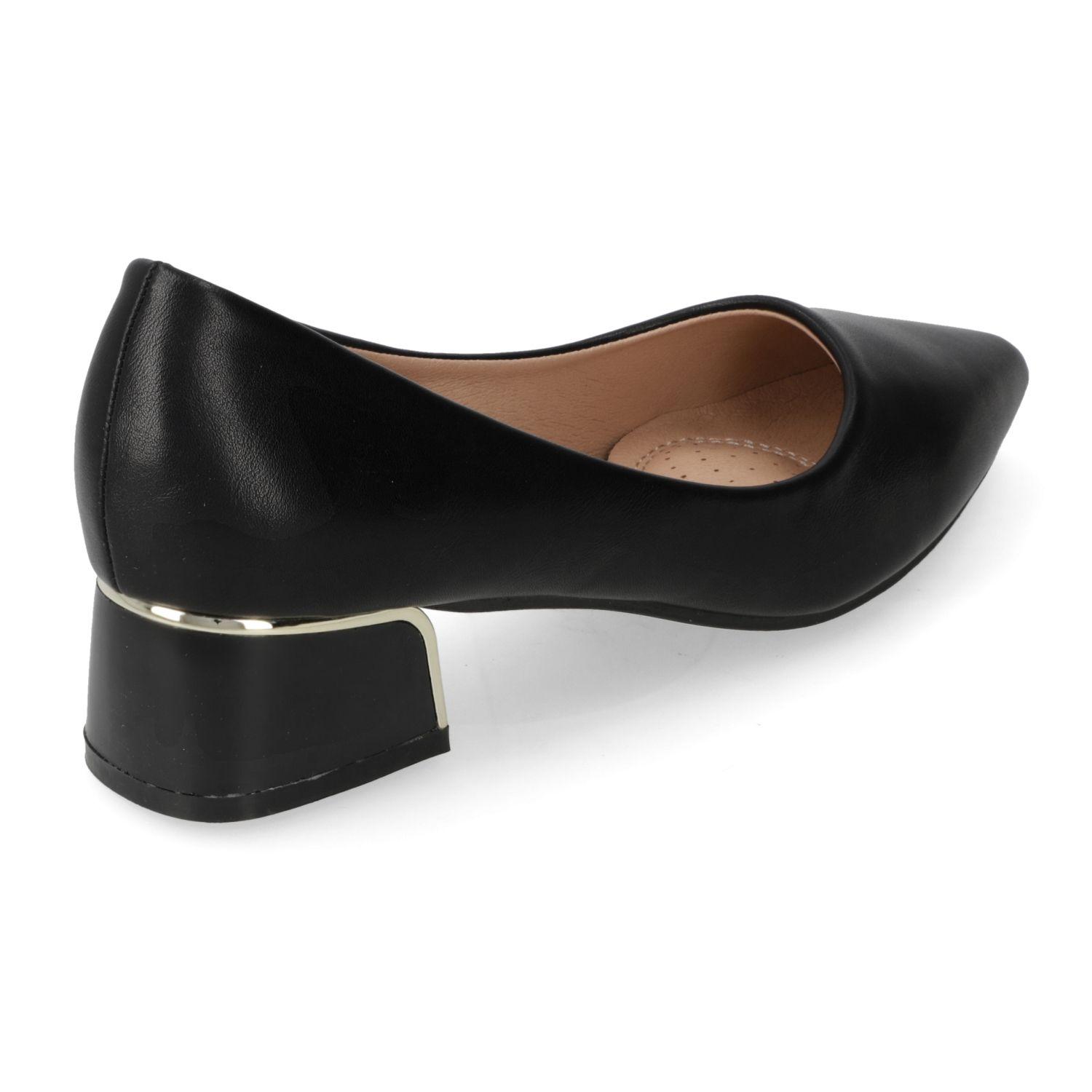 Zapato taco New Walk Negro 15885-3