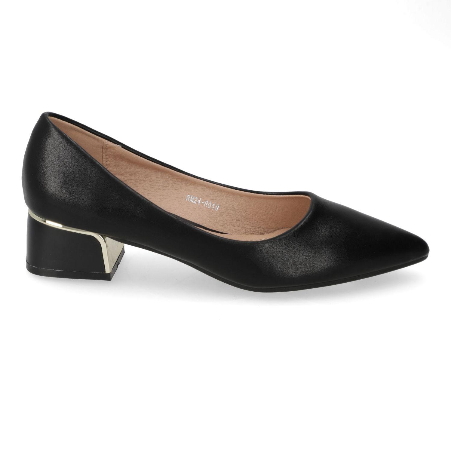 Zapato taco New Walk Negro 15885-4