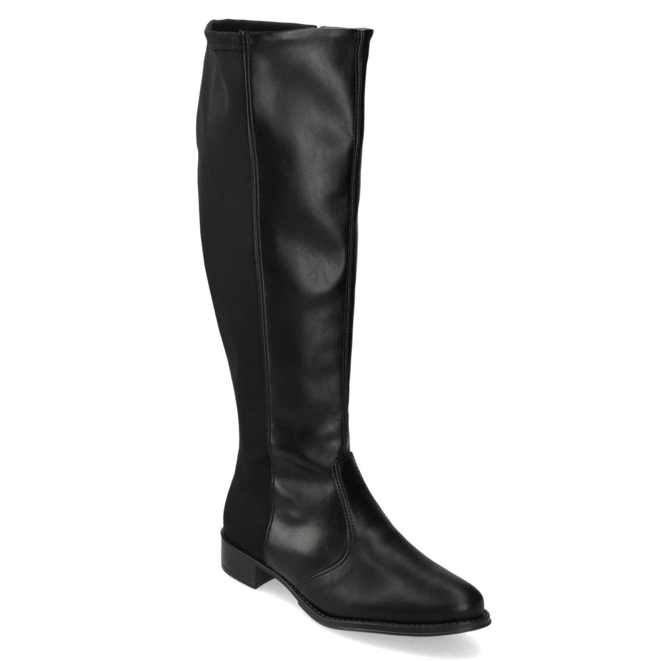 Bota Plana Negro Beira Rio-0