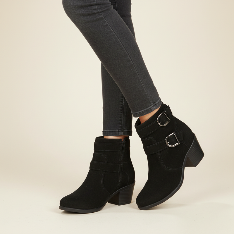 Botin Mujer Negro Modare-1