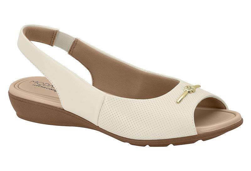 Sandalia Plana Modare Blanco 13877-0