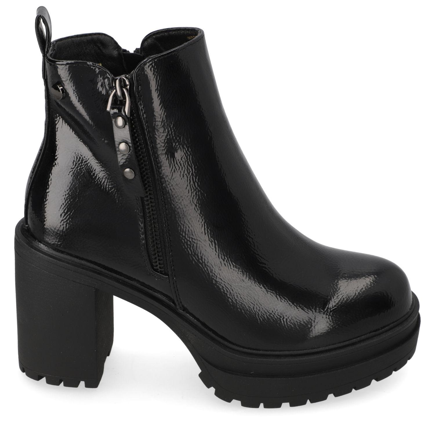 Botin Taco New Walk Negro 15970-6