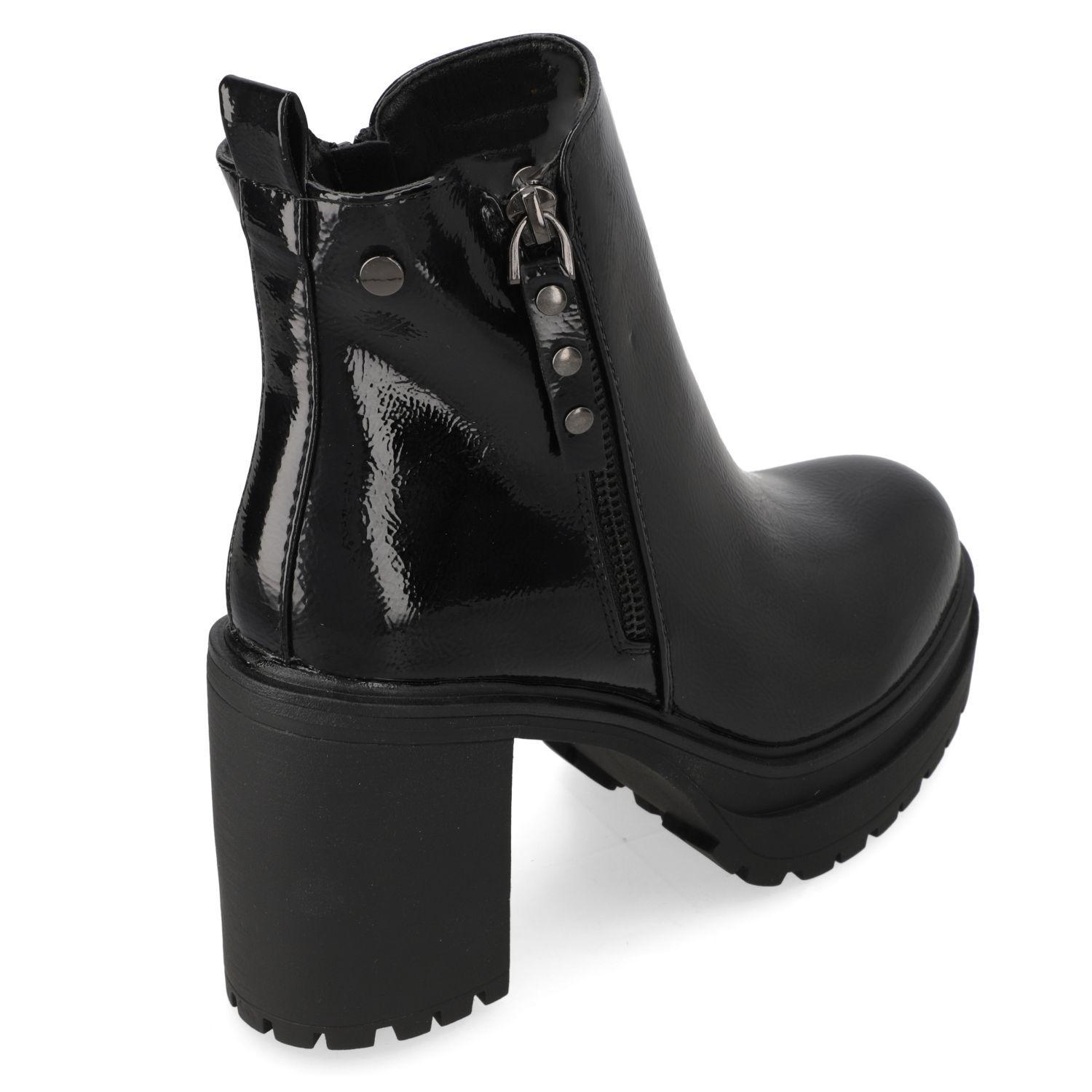 Botin Taco New Walk Negro 15970-4