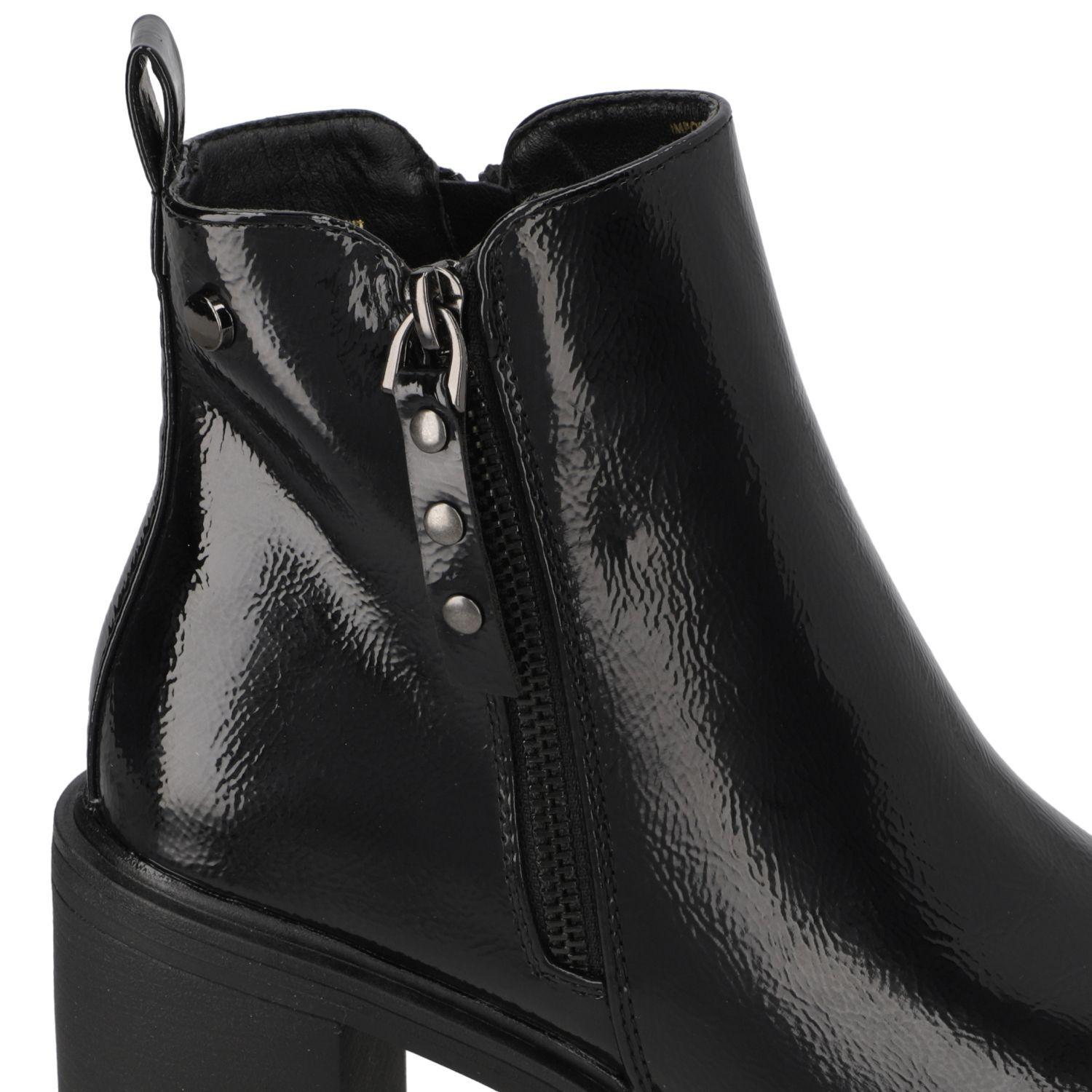 Botin Taco New Walk Negro 15970-5