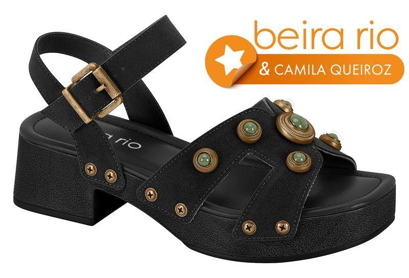 Sandalia Taco Beira Rio 17106-6