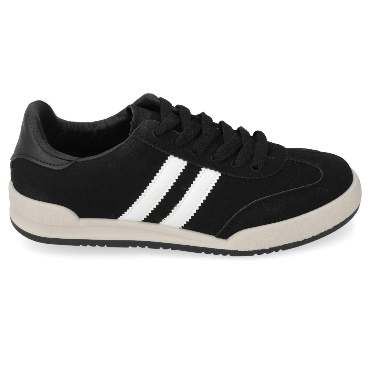 Zapatilla Casual New Walk Negro 15837-1