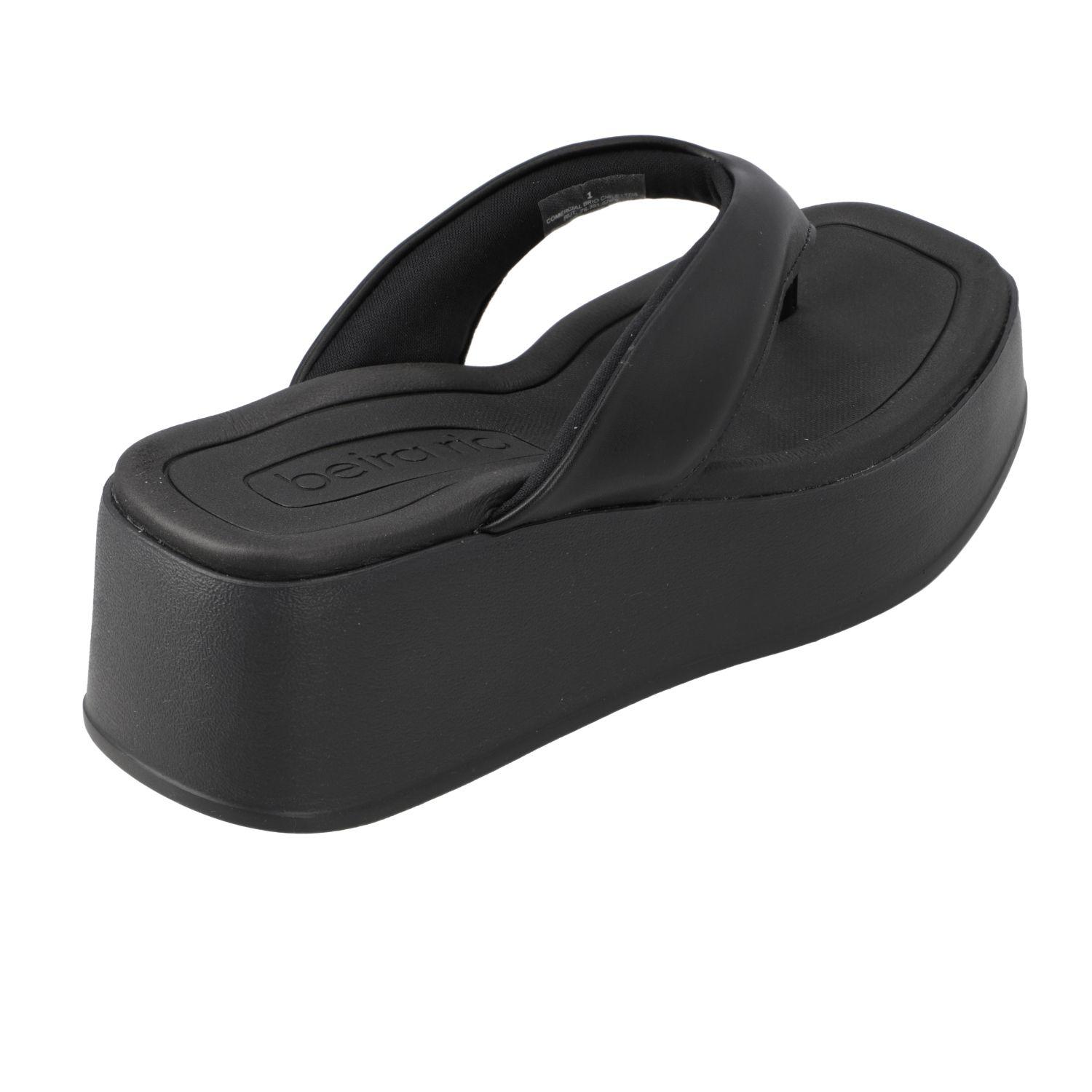 Sandalia Plana Beira Rio Negro 15594-3