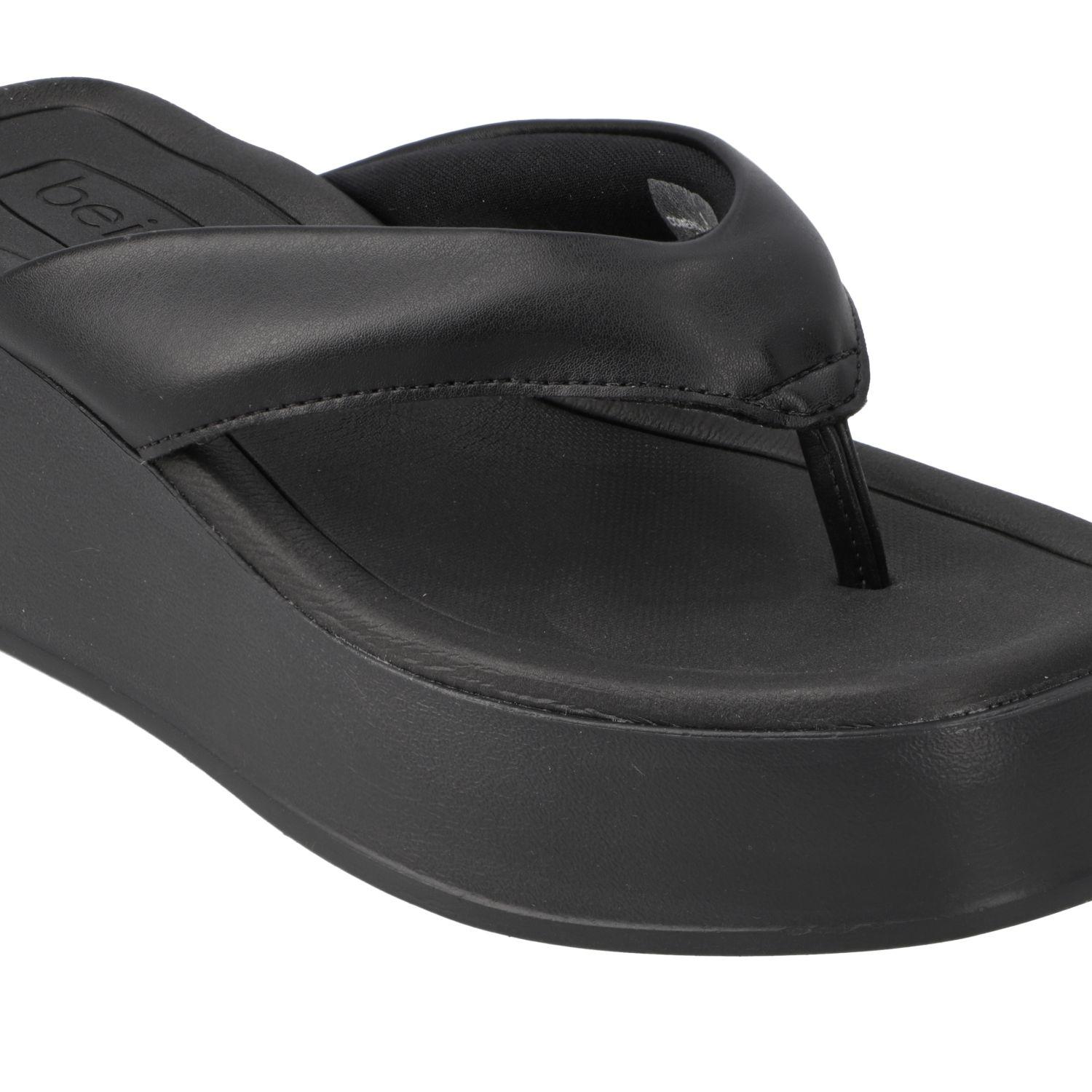 Sandalia Plana Beira Rio Negro 15594-4