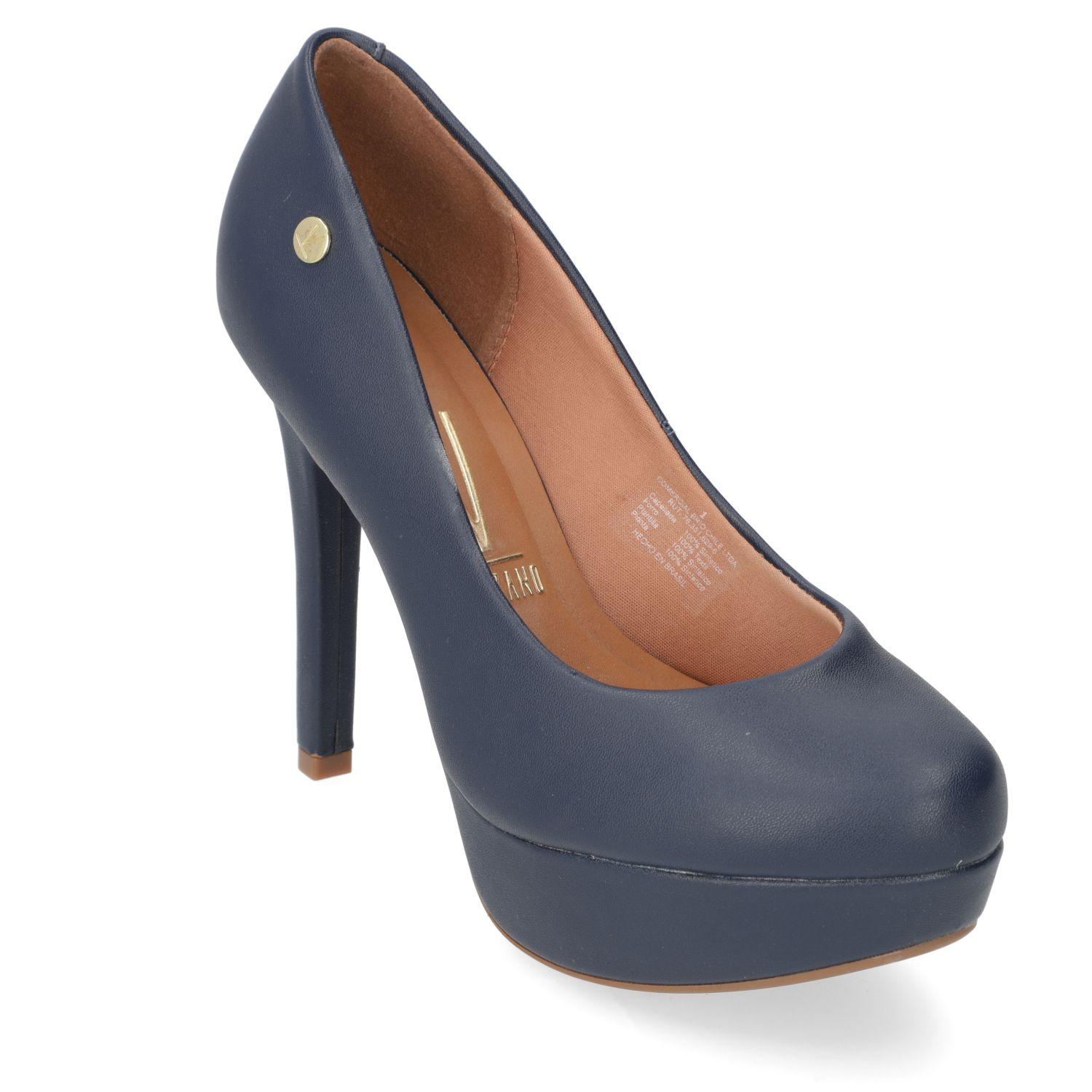 Stiletto Vizzano Azul Marino Taco 13 Cm-1