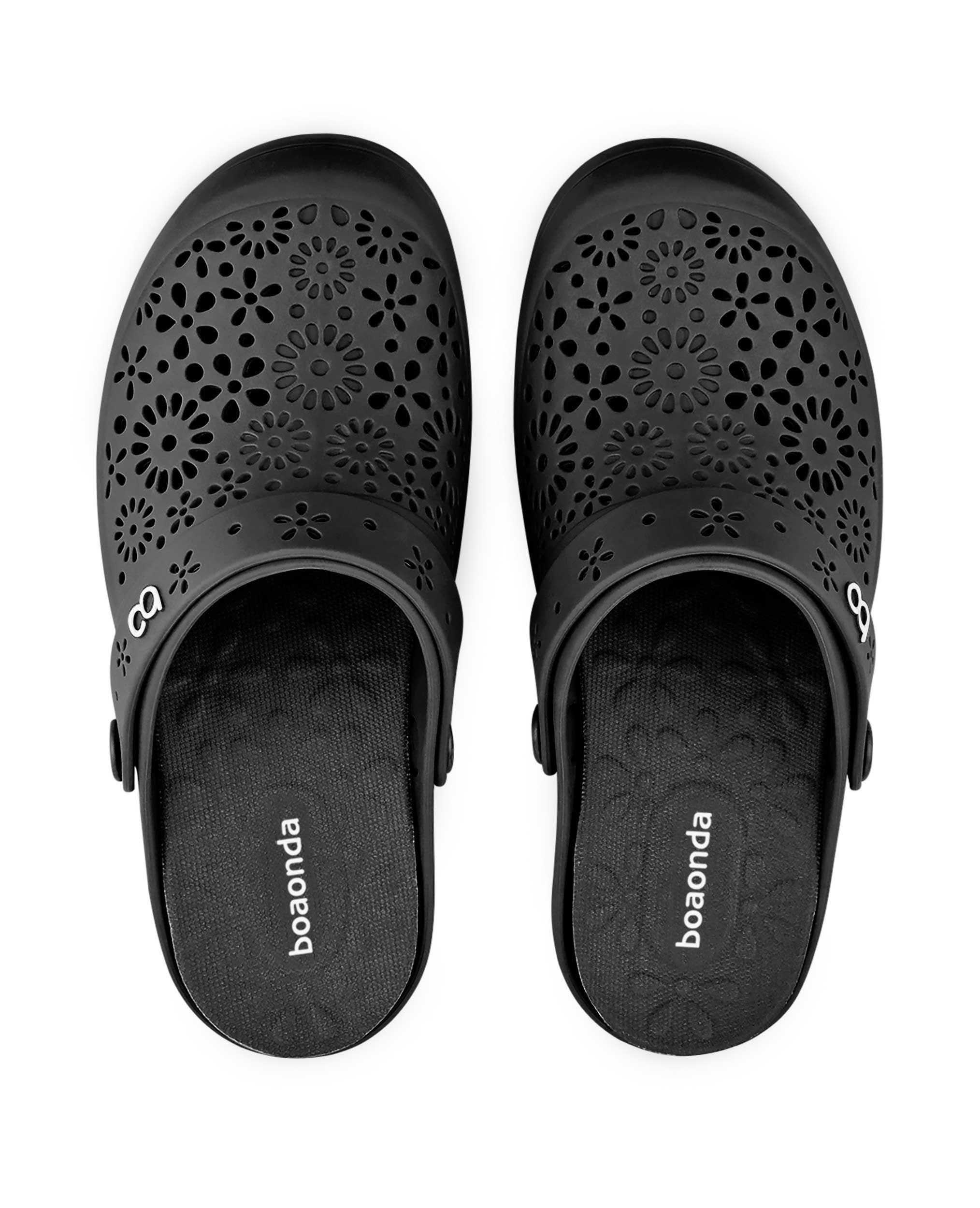 Clog Mujer Negro 1317-NELL Boaonda-1