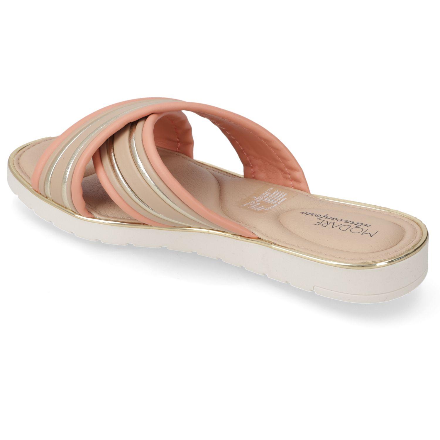 Sandalia Plana Modare Coral 13937-3