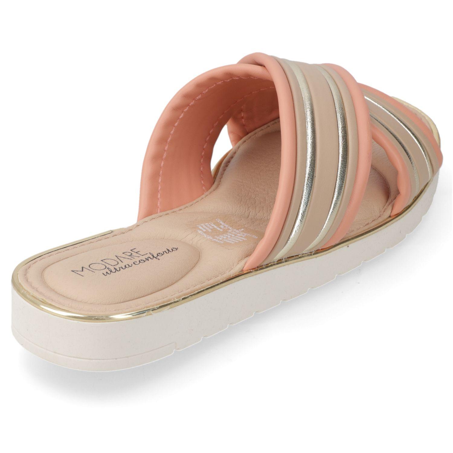 Sandalia Plana Modare Coral 13937-4