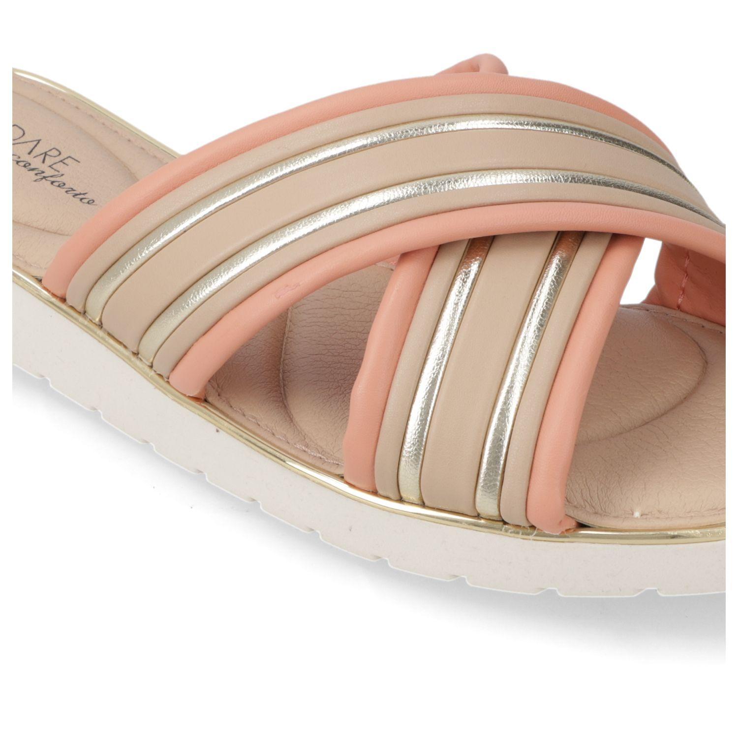 Sandalia Plana Modare Coral 13937-5