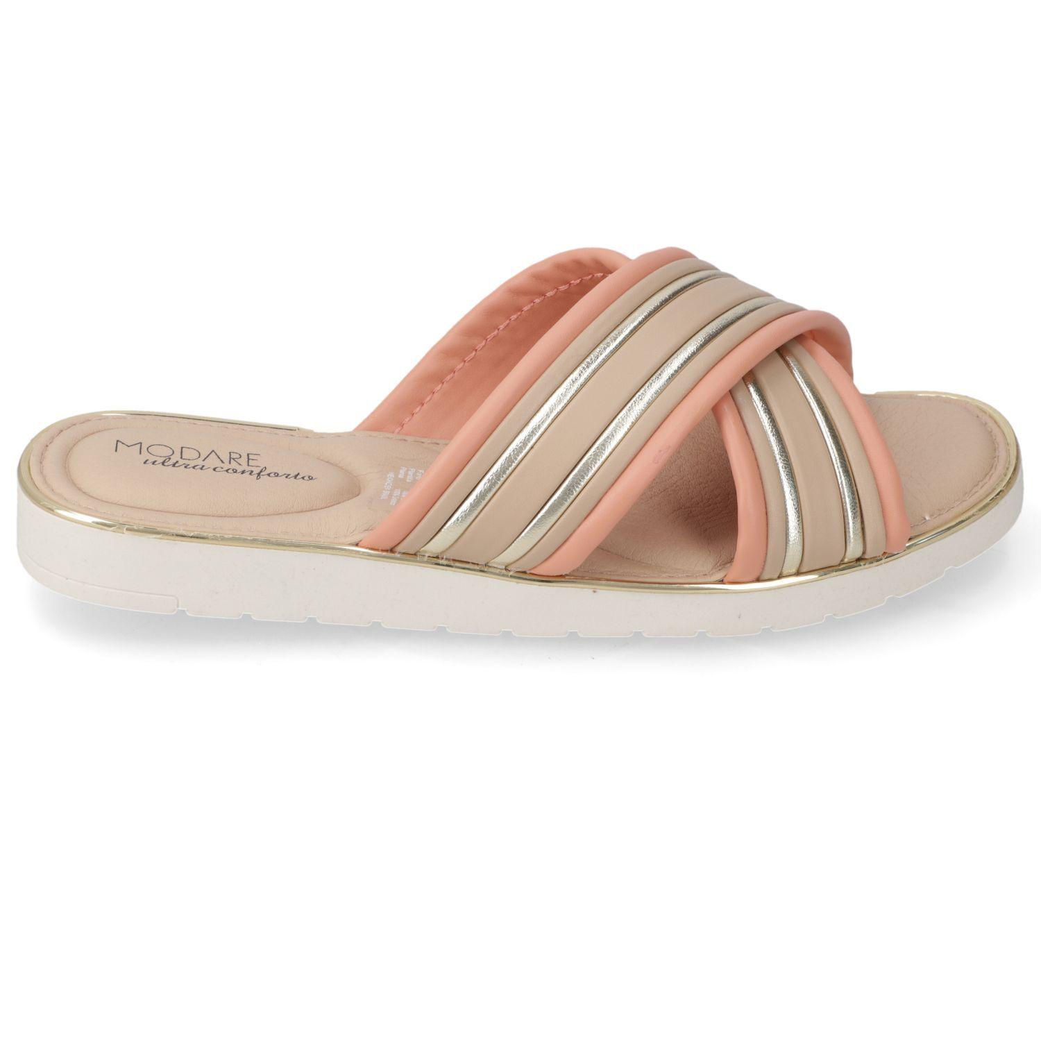 Sandalia Plana Modare Coral 13937-1