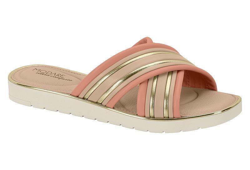 Sandalia Plana Modare Coral 13937-6