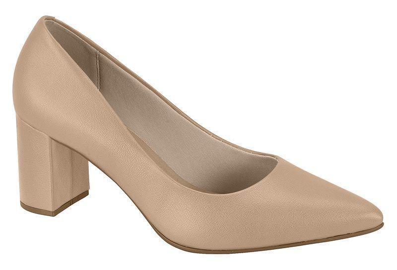 Zapato Mujer Taco Cuadrado Beige 4241-200- Beira Rio-0