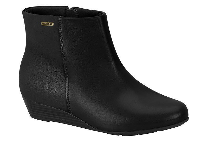 Botin Plano Modare Negro 14535-0