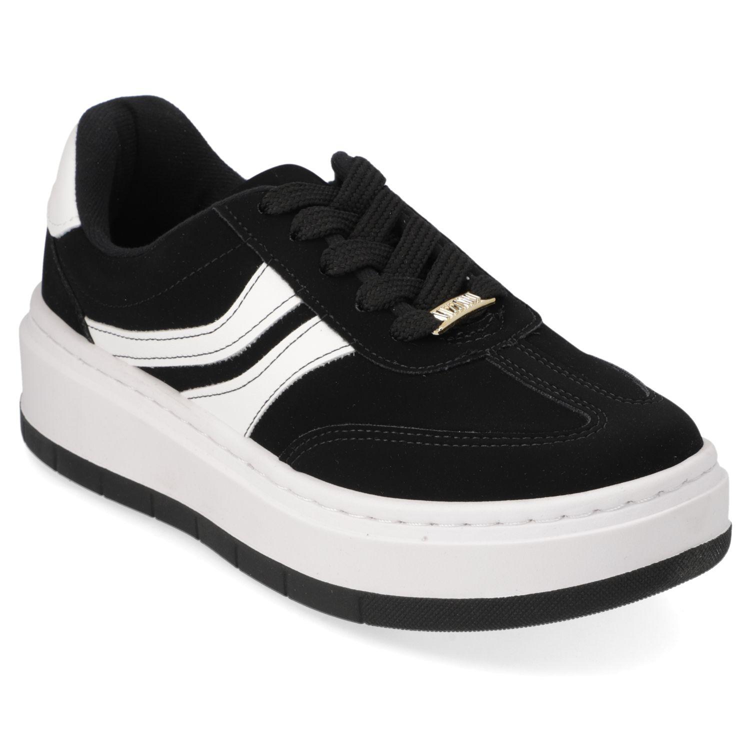 Zapatilla Casual Negro Vizzano-0