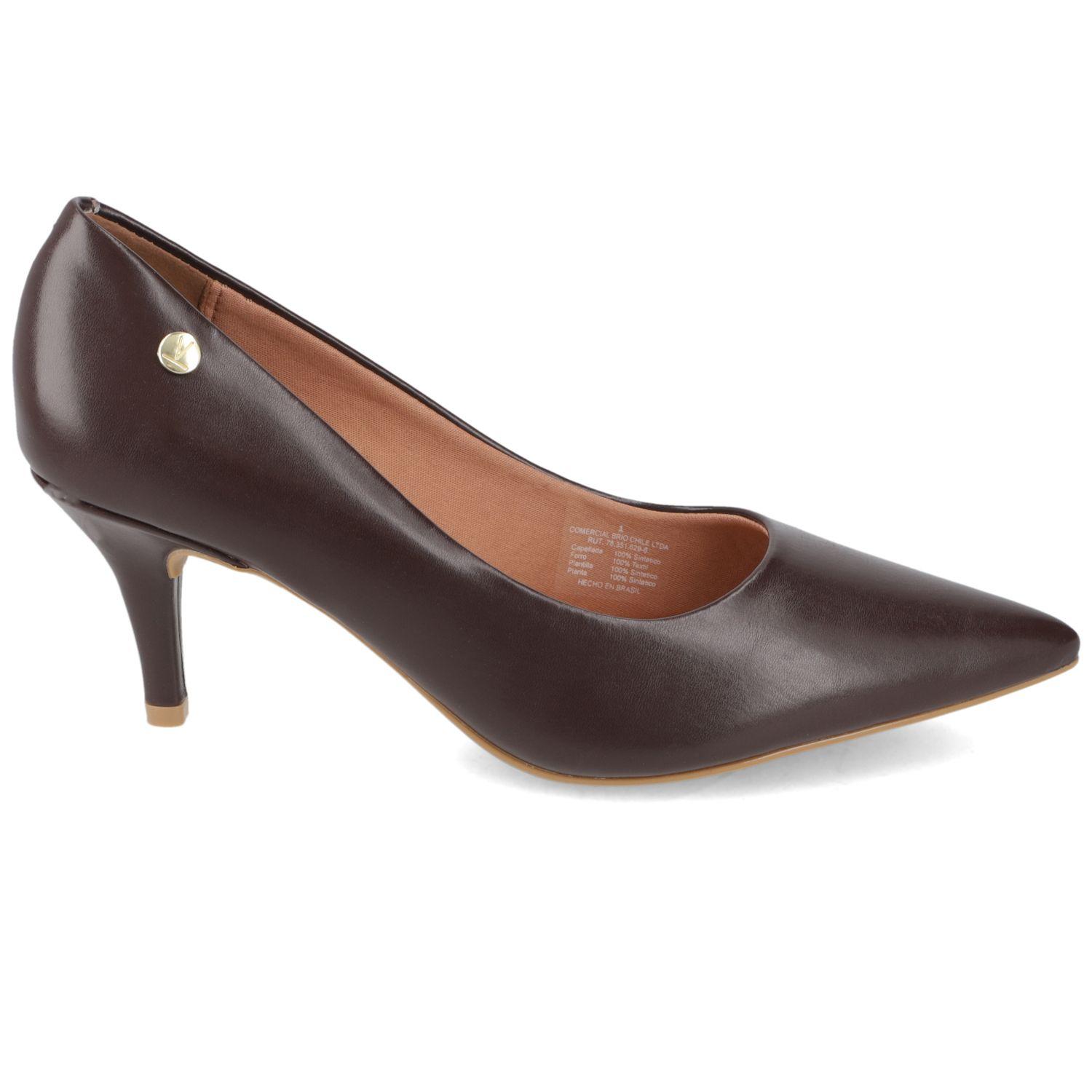 Zapato Mujer Stiletto Café Vizzano-1