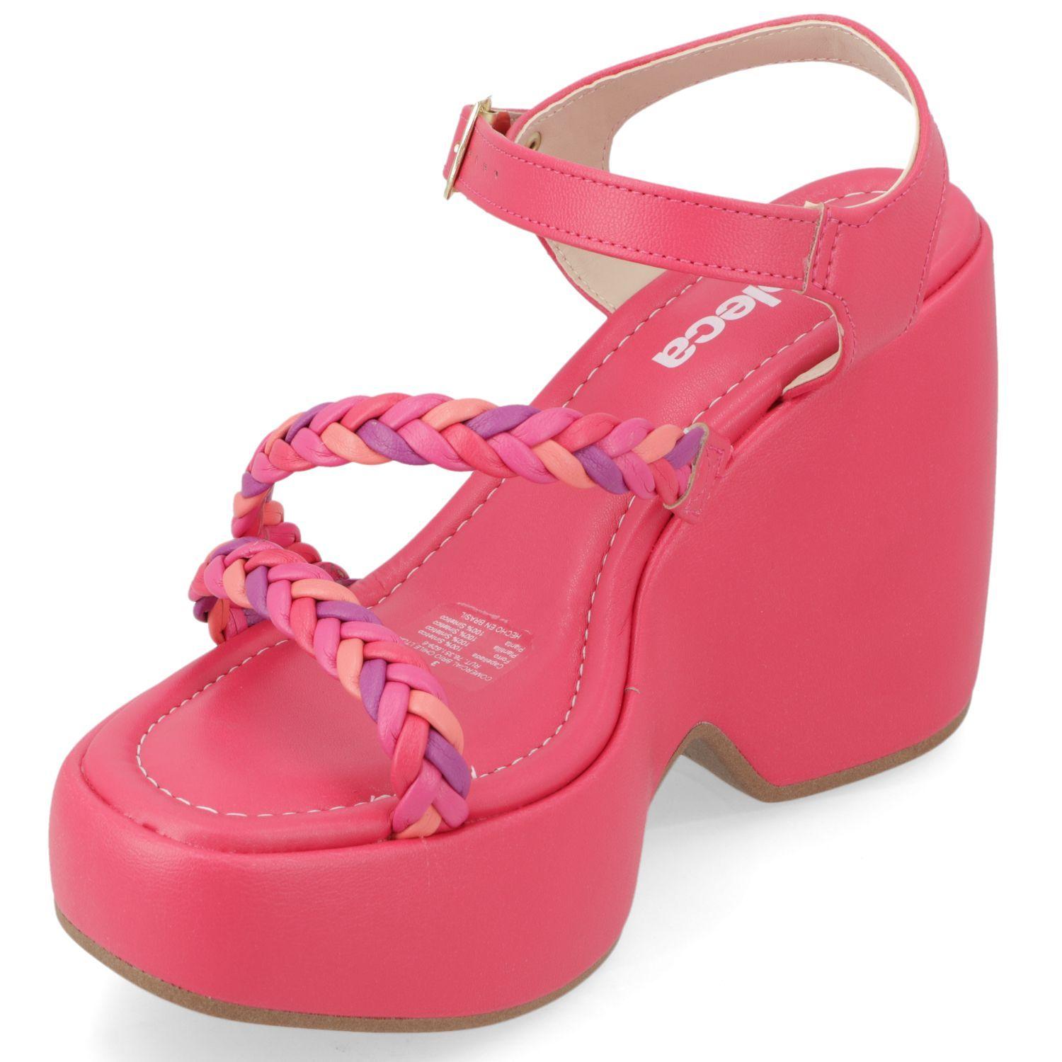 Sandalia Taco Moleca Rosado 11241-2