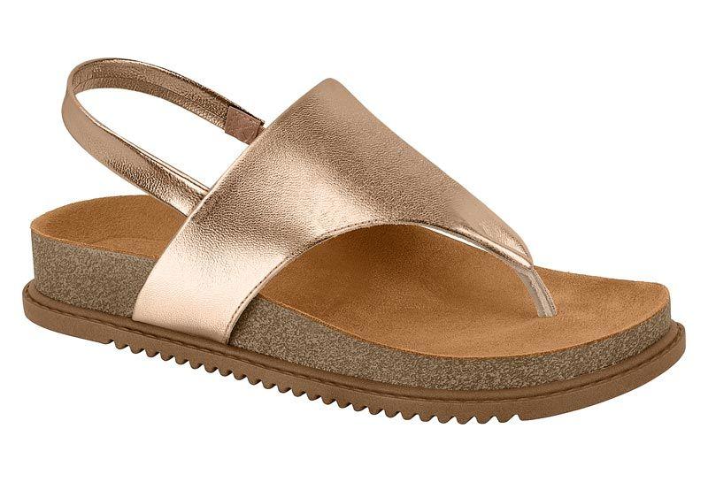 Sandalia Plana Beira Rio Dorado 14562-5