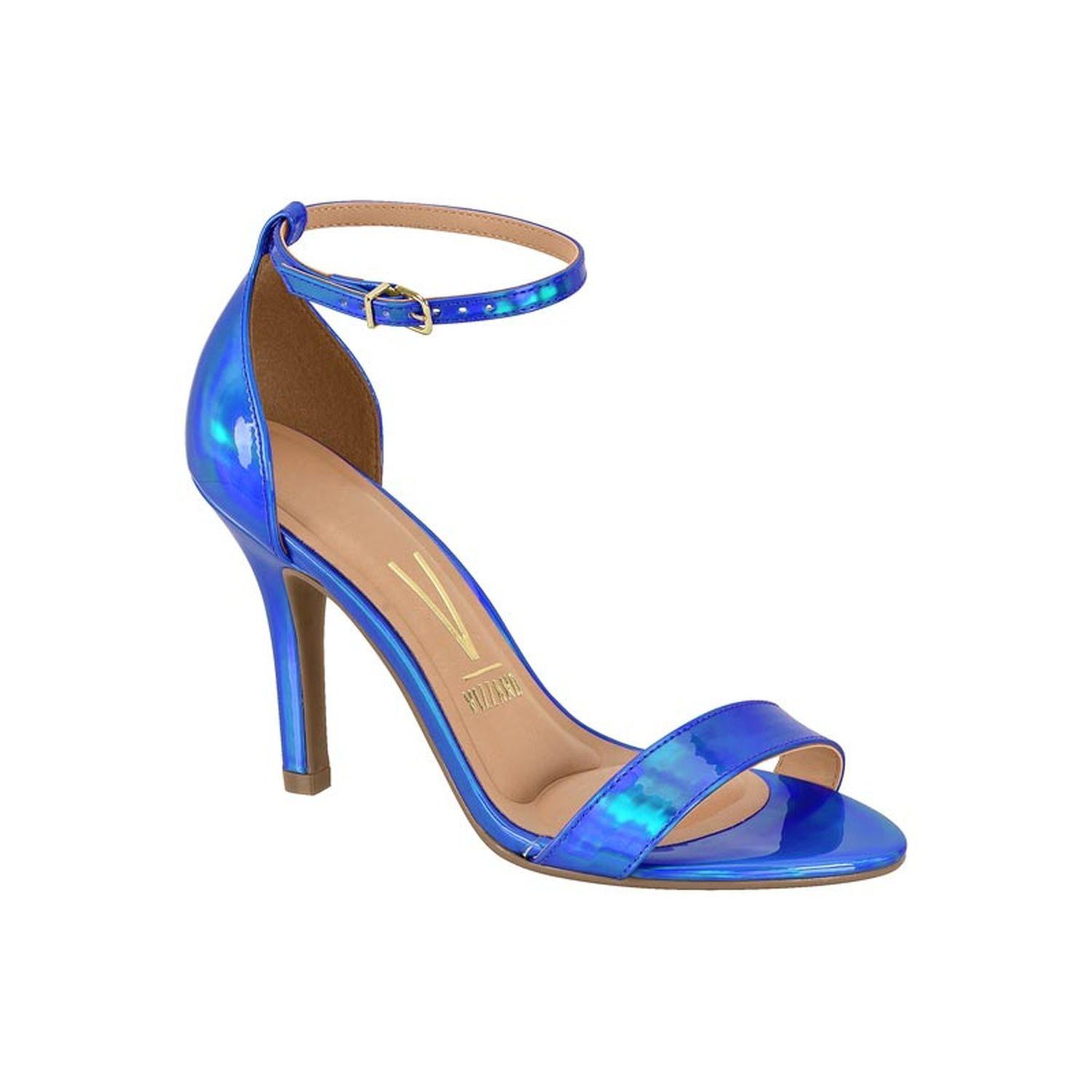 Sandalia Taco Vizzano Azul 11596-0