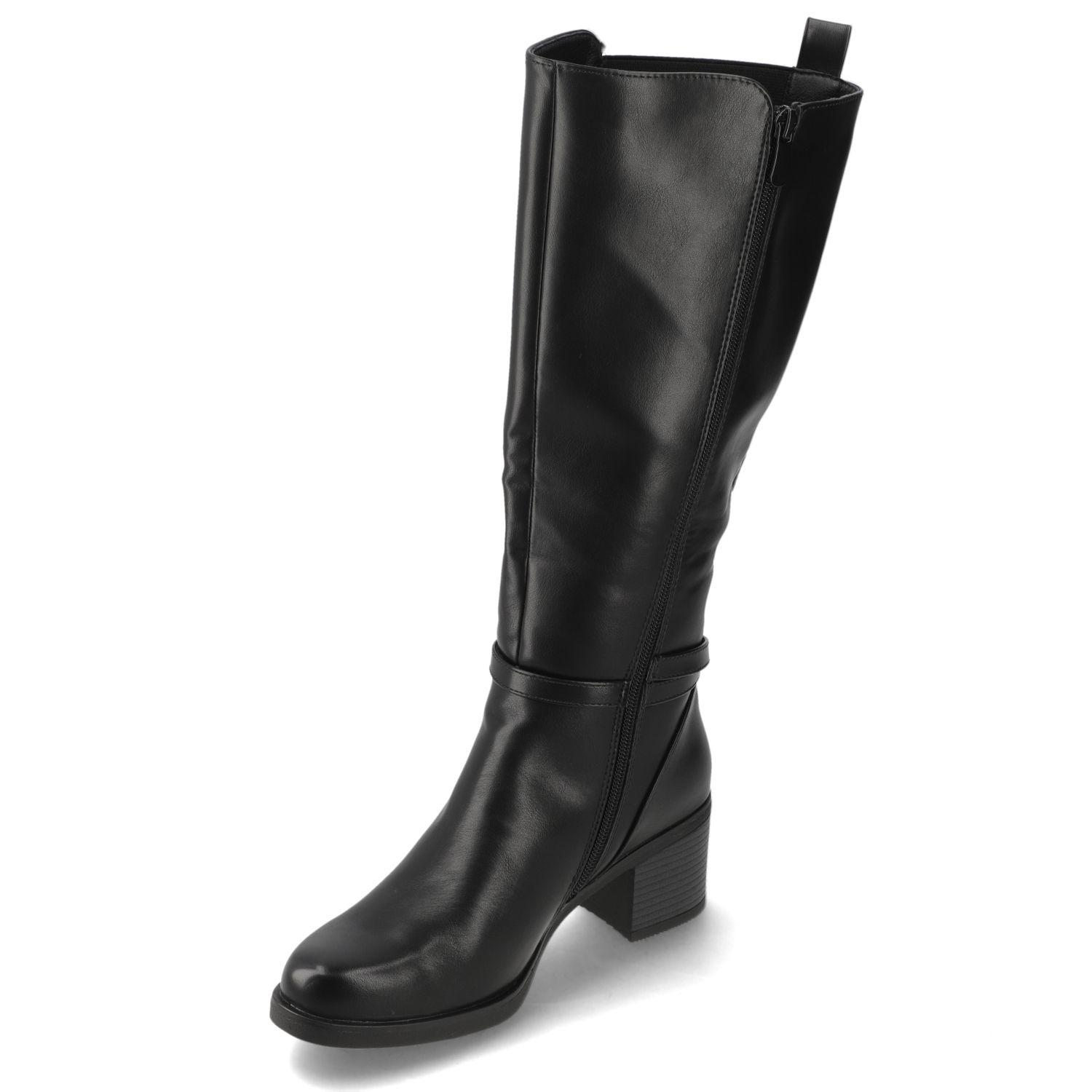 Bota Mujer Alquimia Negro 4872-2