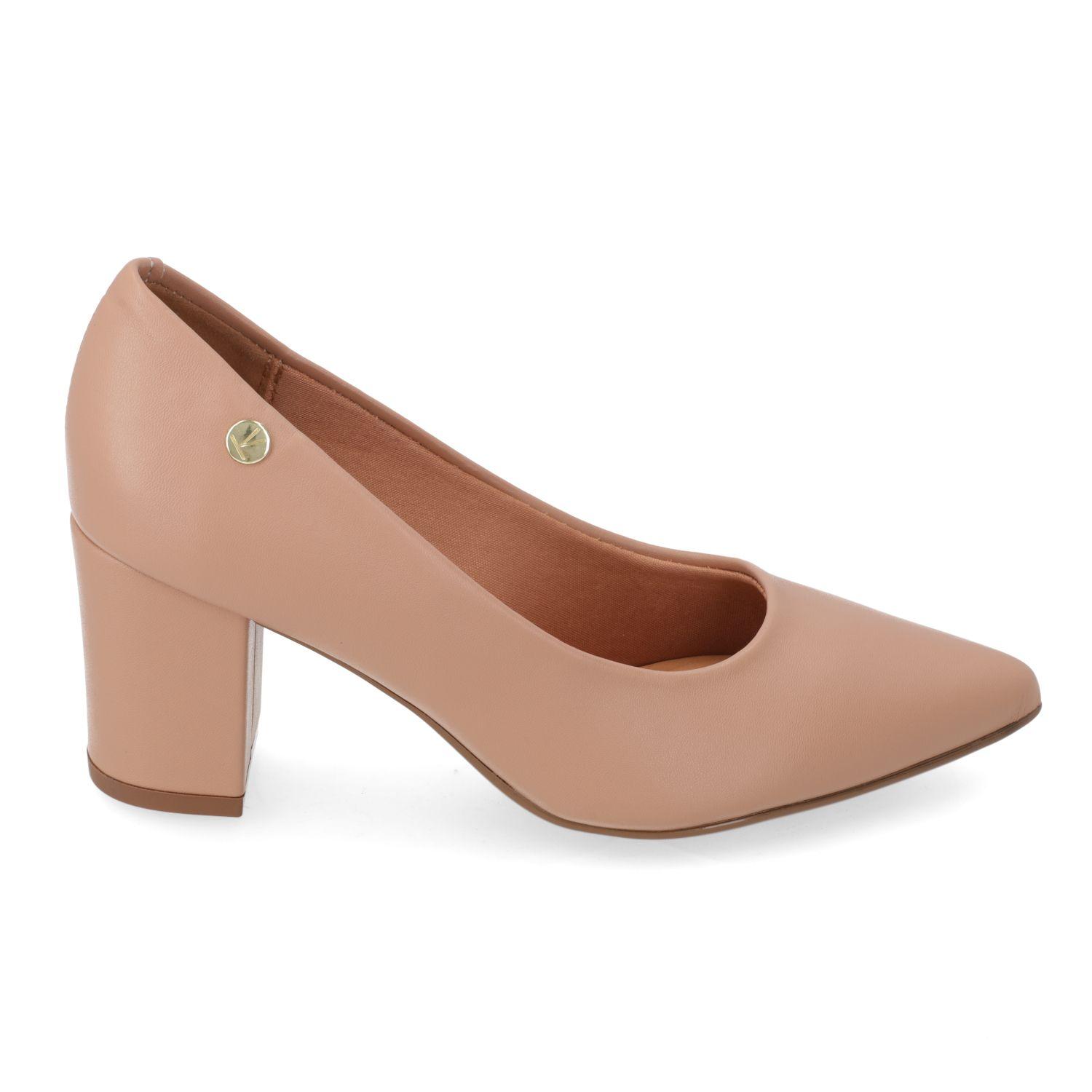 Zapato Taco Vizzano Nude Taco 10 Cm Efecto Cuero-0