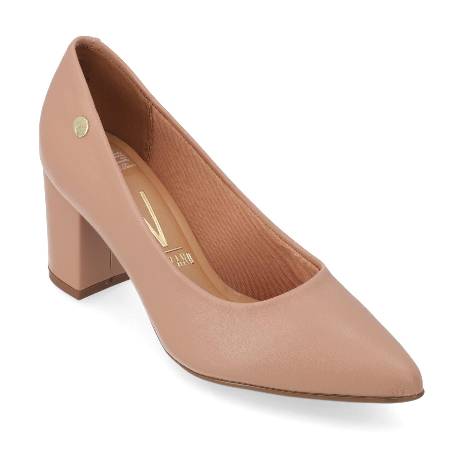 Zapato Taco Vizzano Nude Taco 10 Cm Efecto Cuero-1