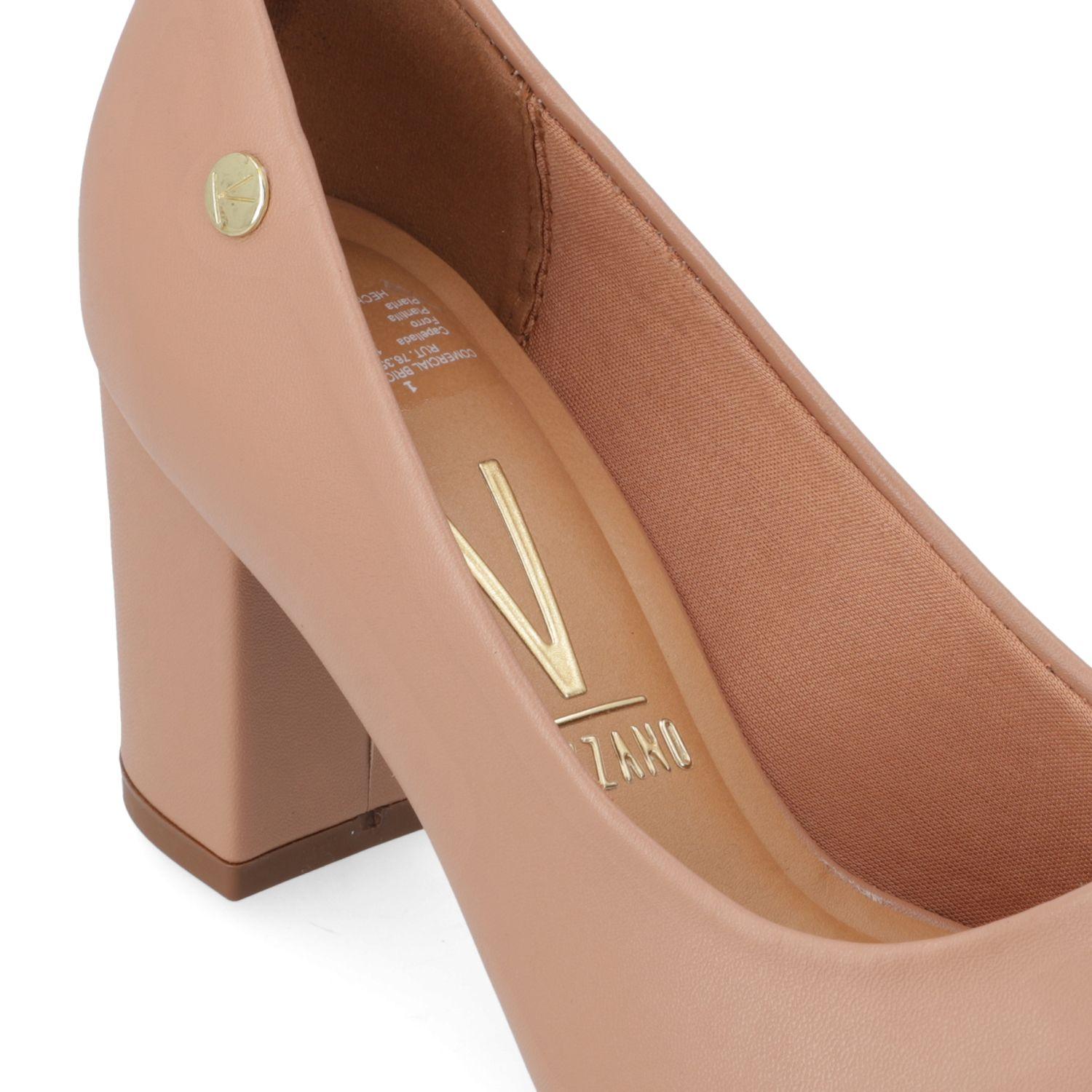 Zapato Taco Vizzano Nude Taco 10 Cm Efecto Cuero-4