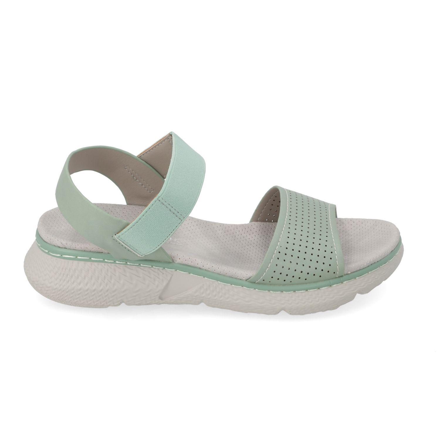 Sandalia Plana New Walk Verde-0